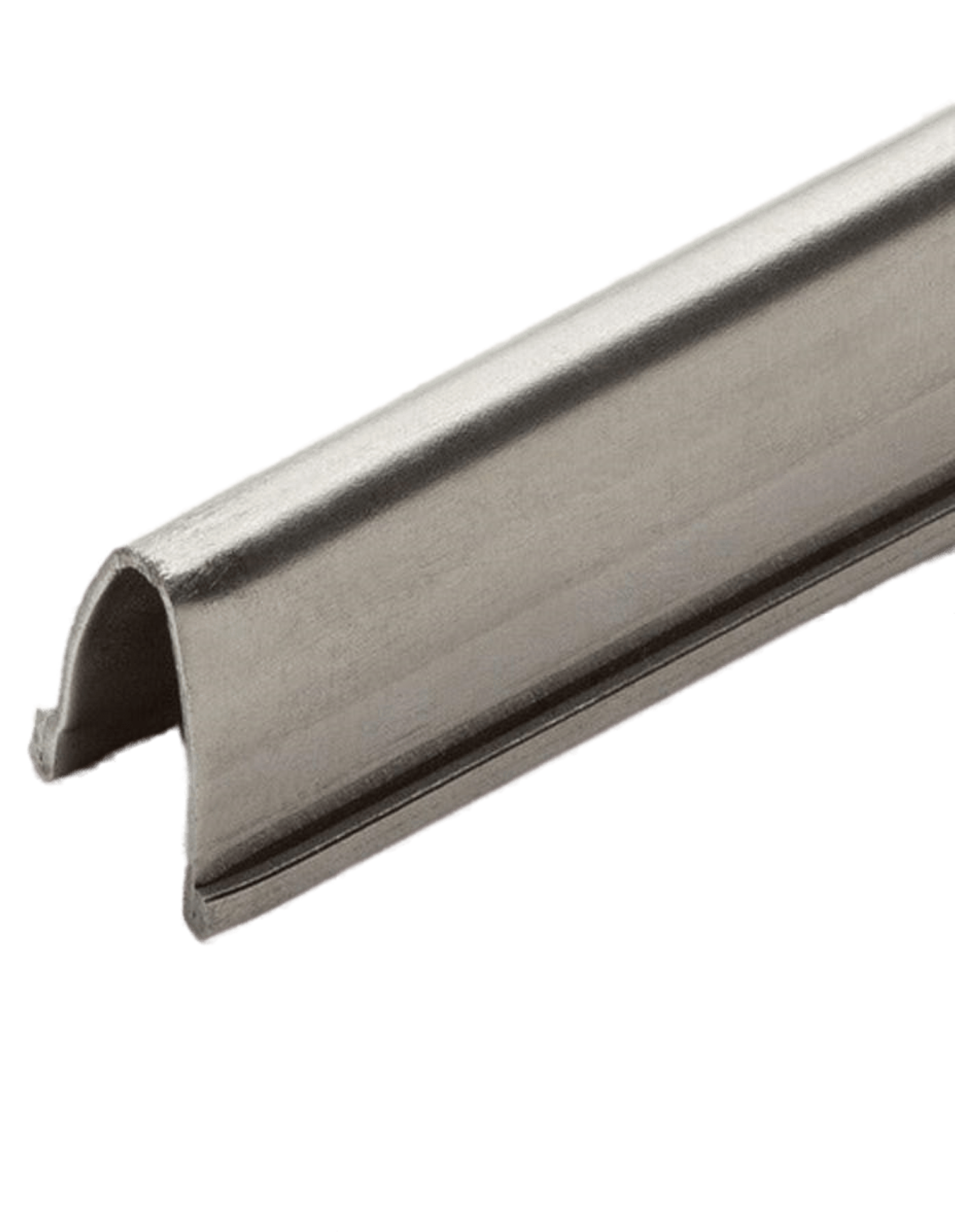 Premium Large Sill Track Cover for Sliding Patio Glass Screen Doors | Sliding Door Repair Replacement 5/16" W x 9/16" H Stainless Steel - Garage and Sliding Door Hardware